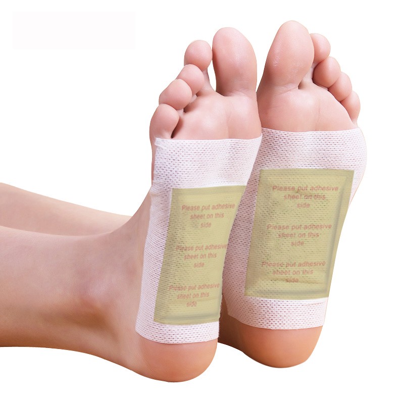 Kinoki Gold Koyo Kaki Ginger Detox Foot Patch / Koyo Jahe Pembuang Racun Tubuh / Koyo Herbal Penyerap Racun / 1 Box isi 10 PCS