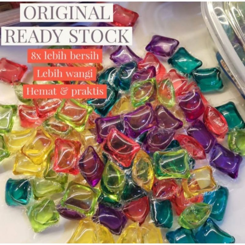 laundry deterjen gell ball sabun cuci baju kapsul sabun loundry gell ball grosir