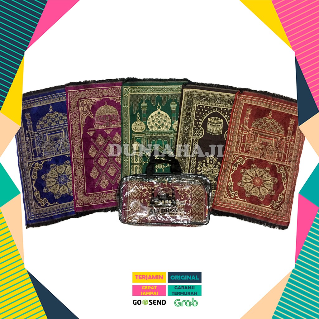 Sajadah Turki Anak KEPALA RAYON Kecil Mini Alydrus Murah Sajadah Muka / Kepala Souvenir Nikah Tahlil