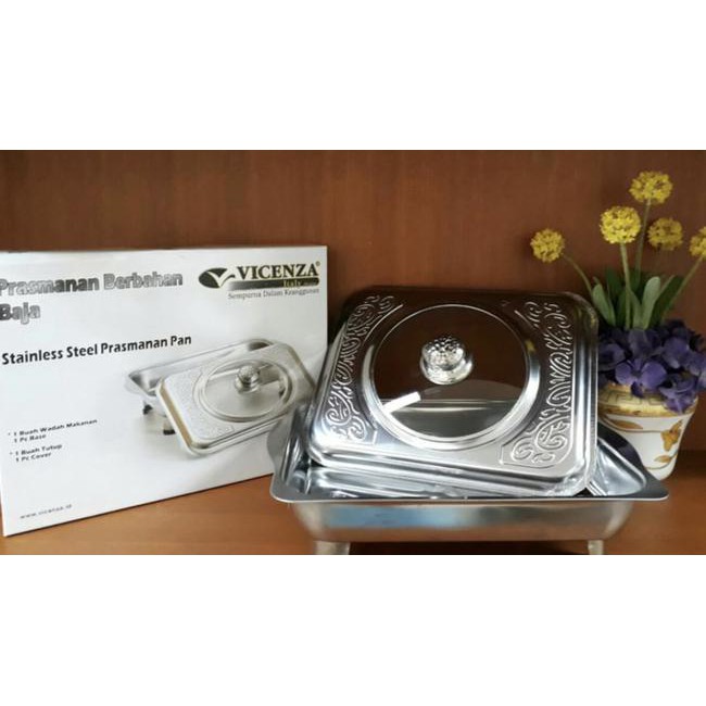 881e stainless steel prasmanan pan vicenza v30 / prasmanan berbahan baja xbw6