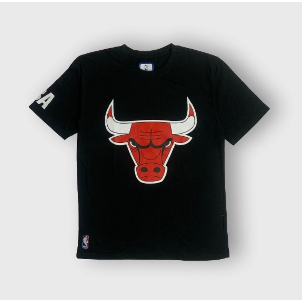 NBA CHICAGO BULSS LOGO T SHIRT 100% ORIGINAL KAOS PRIA/WANITA