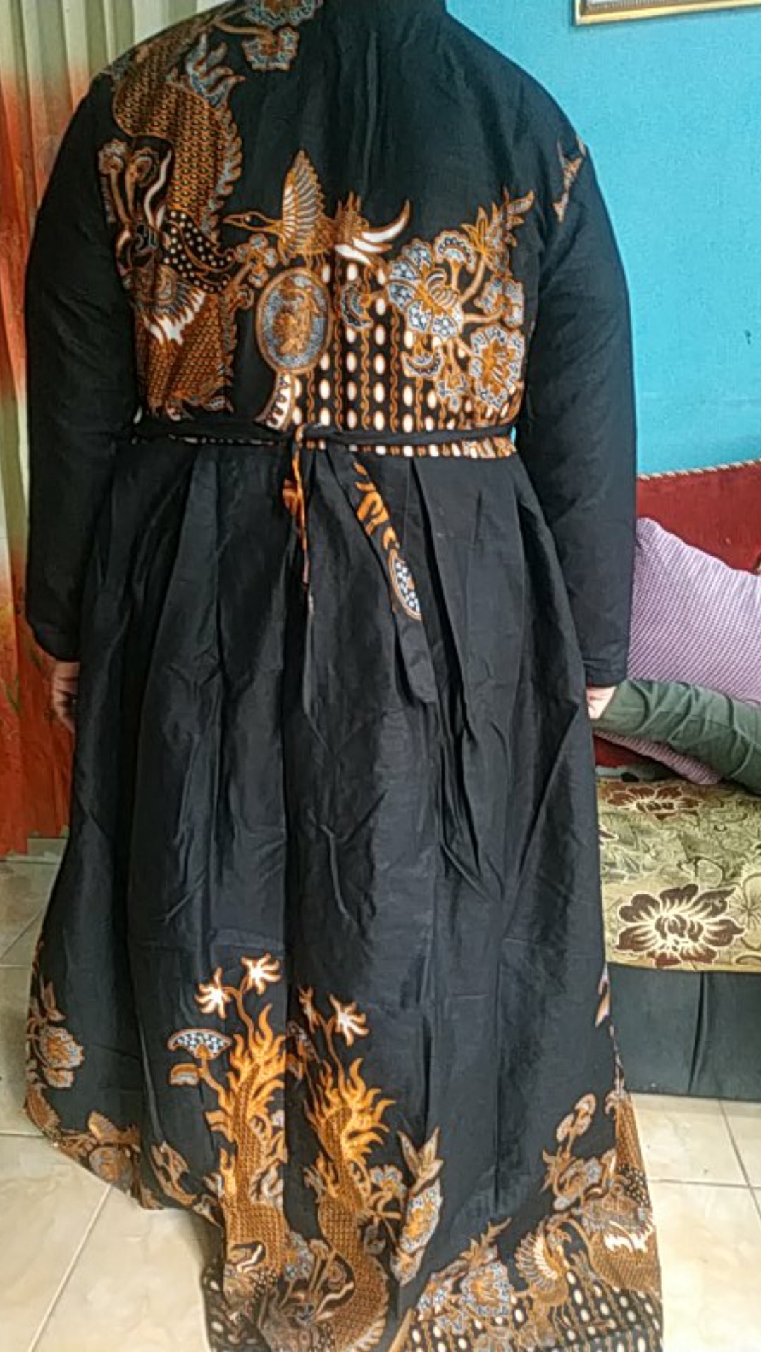 Wou Batik Couple Shofia Estetika Brokat - Couple Modern Batik Couple Sarimbit Brokat Kebaya