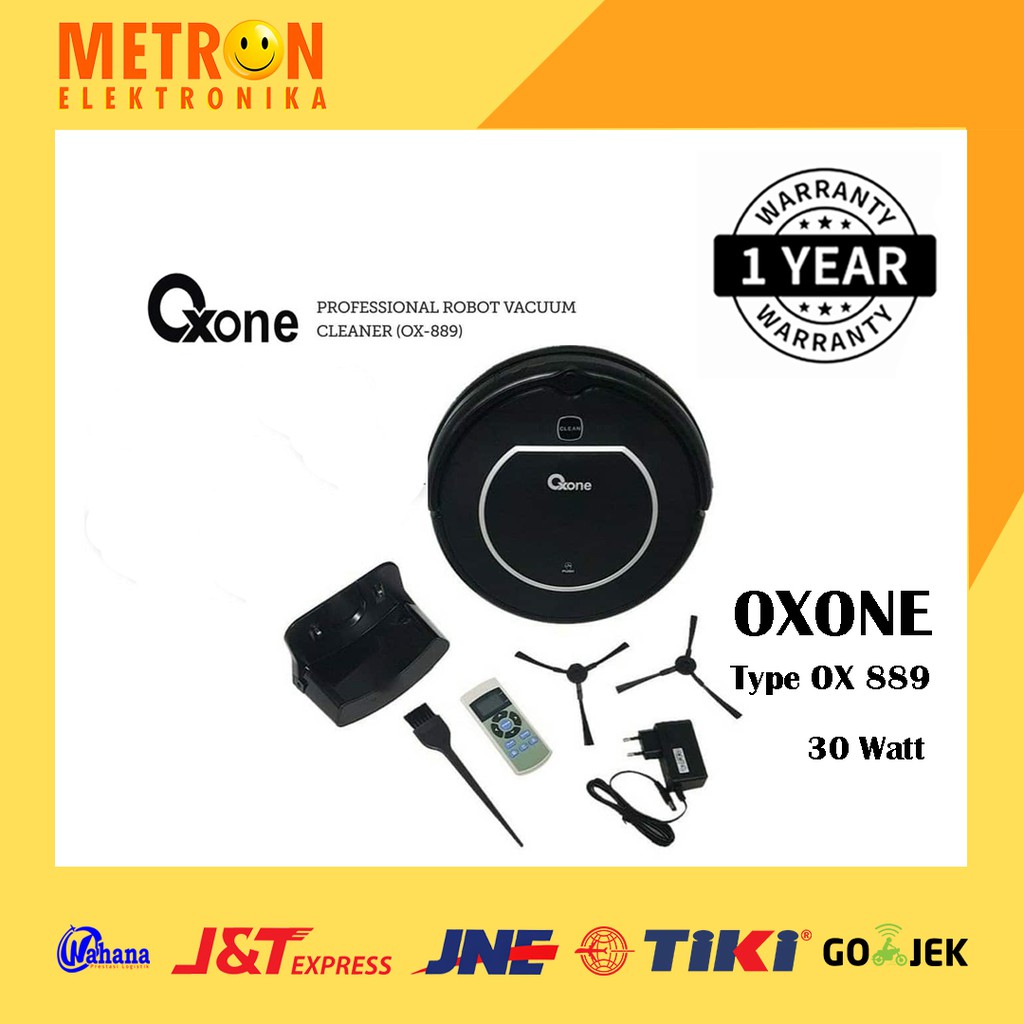 OXONE OX 889 NEW ROBO PROFESSIONAL ROBO VACUUM CLEANER WET AND DRY