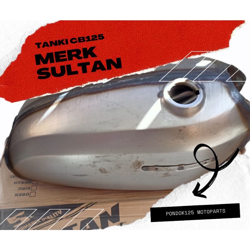 Tanki Pres CB125 Sultan Tanki Bensin CB125 Pres Sultan