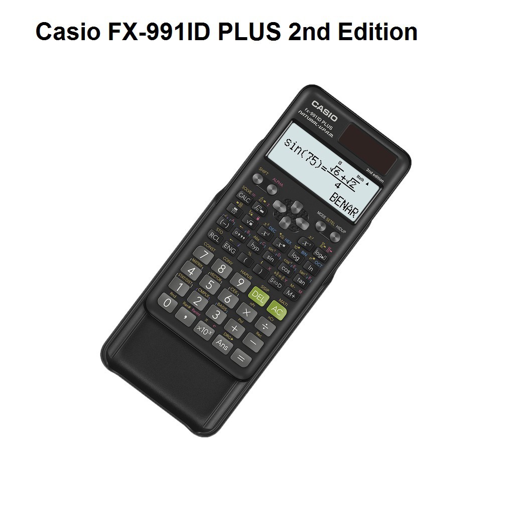 Jual Kalkulator Casio Scientific FX 991 ID Plus 2nd Edition Calculator ...