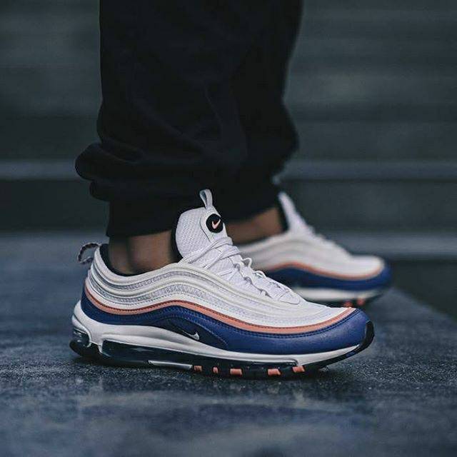 nike air max 97 white game royal pink