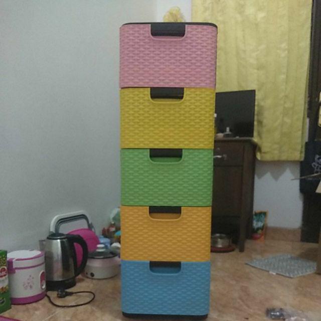 Kabinet Trivia Susun 5 Lemari Laci Cabinet Plastik Hommy Kabinet Trivia Susun 5 Lemari Laci Cabinet Plastik Hommy