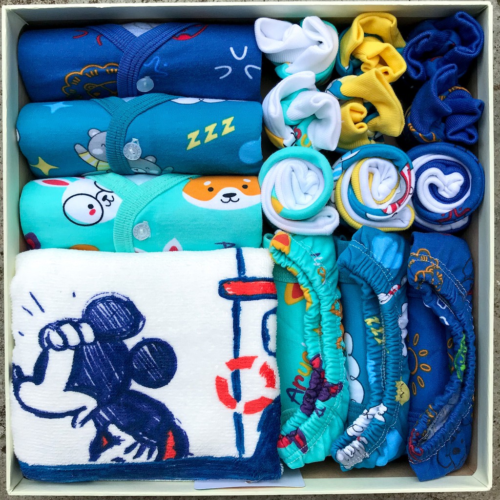 Hampers Bayi / Baby / Kado Lahiran / Kado Bayi / Paket Newborn happiness babyshop (0-12 bulan)-Hampers E