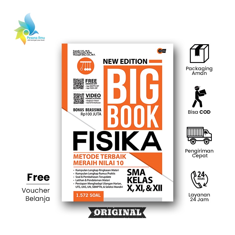 New Edition Big Book Fisika SMA Kelas X, XI, & XII