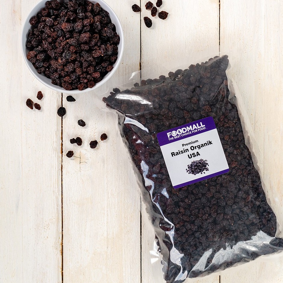 Kismis / Black Raisin Organic USA PREMIUM 1 Kg