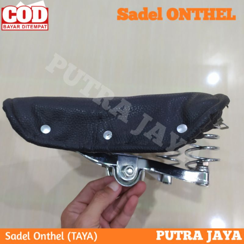 Sadel Sepeda Onthel Taya / Jok Sepeda Ontel 28 / Sadle Sepeda Jengki Jadul Tua plus Per Kualitas Ter