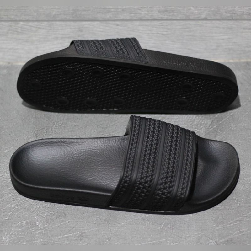 Sandal slide pria Sandal slop Sandal ADS ADILETTE ORIGINAL FULL TAG MADE IN ITALY-5