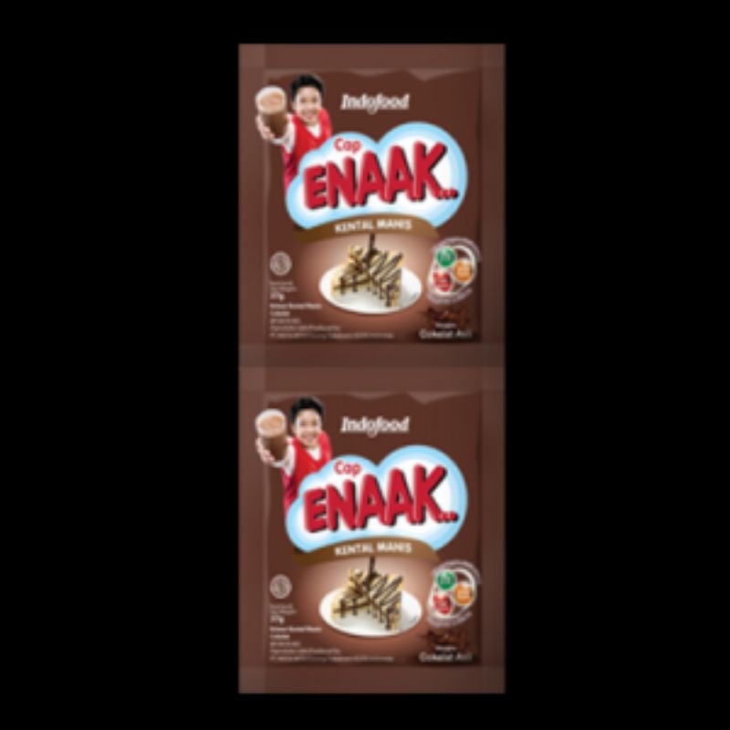 

Cap Enaak Kental Manis Coklat Pack 6x37gr