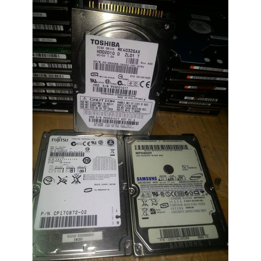 hardisk internal 2,5inc 40gb IDE Best Quality