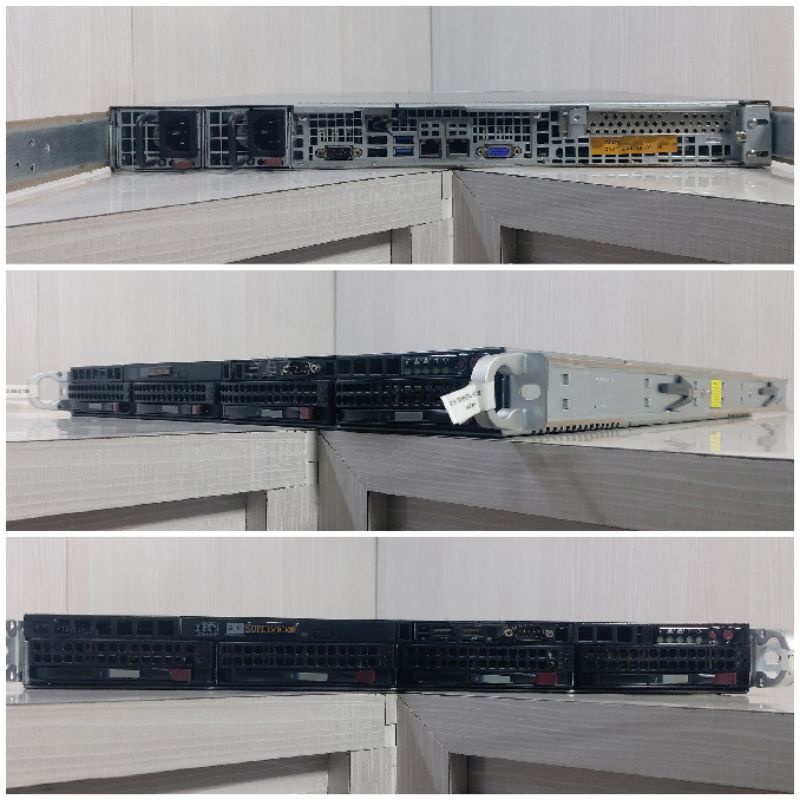 Server Supermicro m4 Xeon E5-2620V3 Ram 64Gb Ddr4 Hdd 1Tb