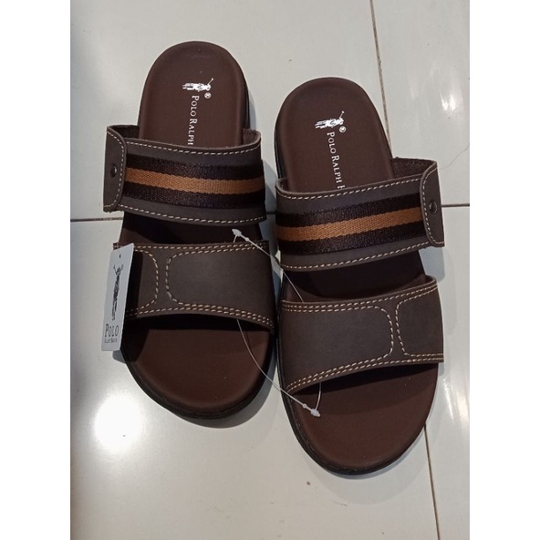 SANDAL PRIA DEWASA SLOP POLO RALPH HOUSE ORIGINAL