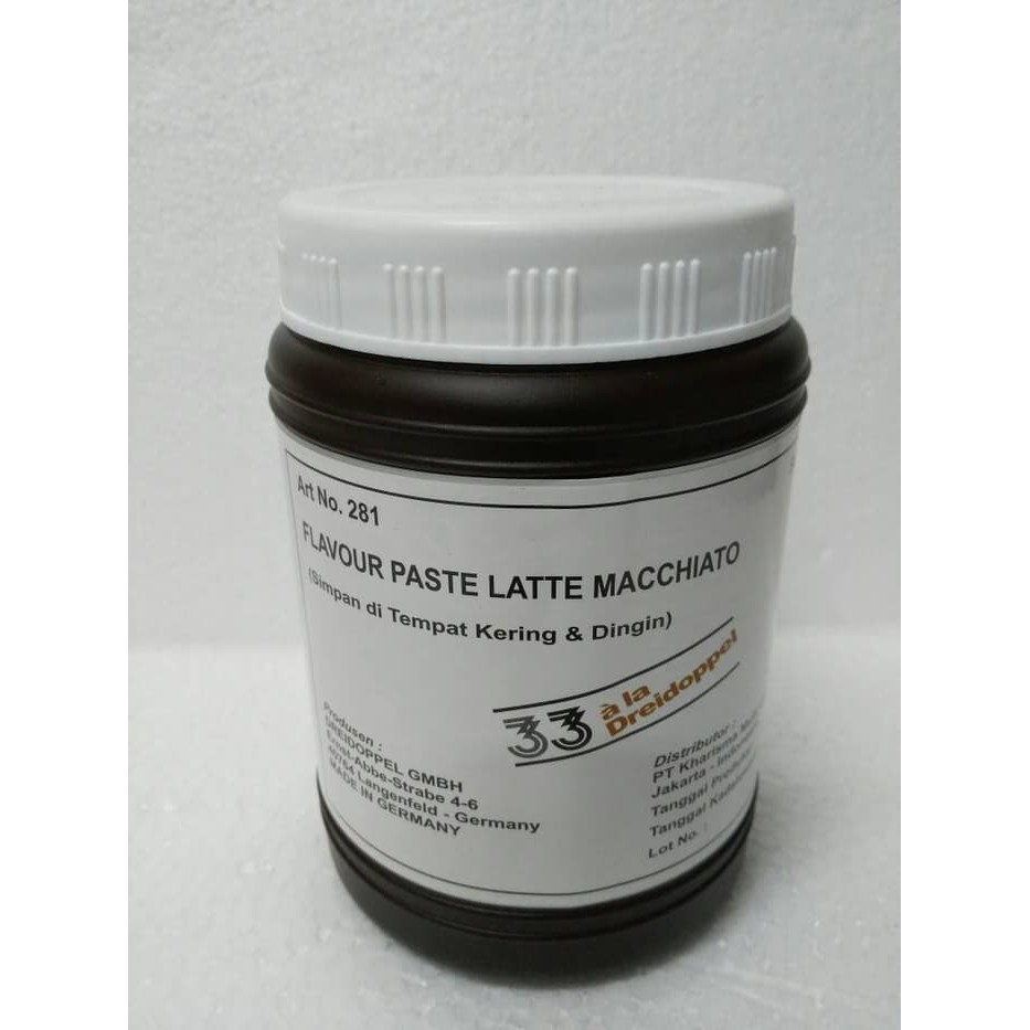 

TERBARU DREIDOPPEL LATTE MACHIATO PASTE FLAVOUR !!!