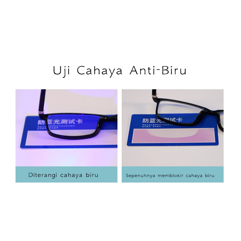 (YUZHU) Bayar di Tempat 100% Anti-Biru Komputer Kacamata Wanita/Pria Protect Eyes Proteksi radiasi Eyeglass