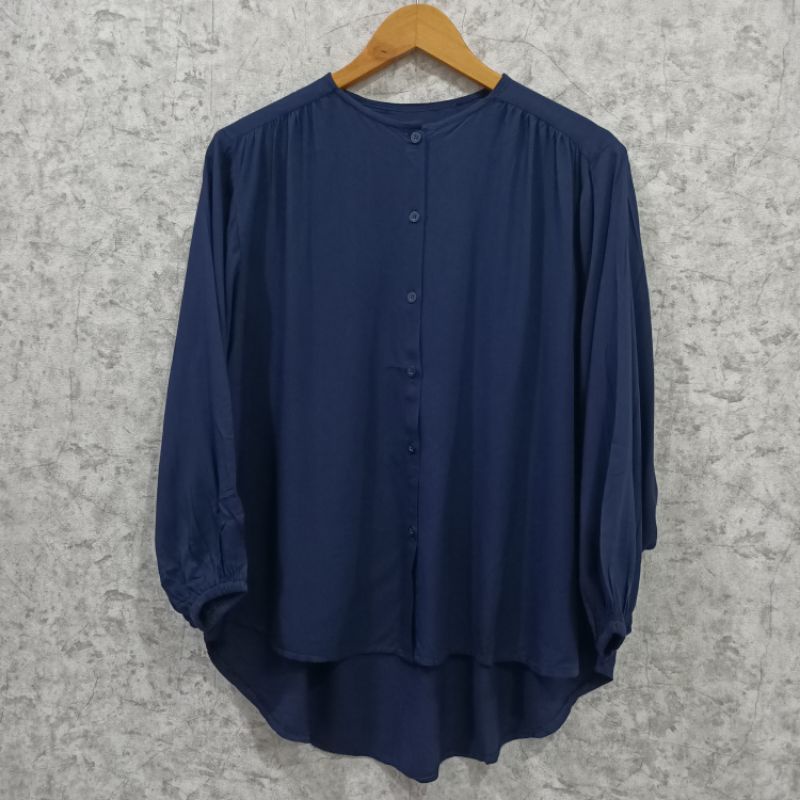 ATASAN BLOUSE OVERSIZE WANITA / BLOUSE RAYON TWILL