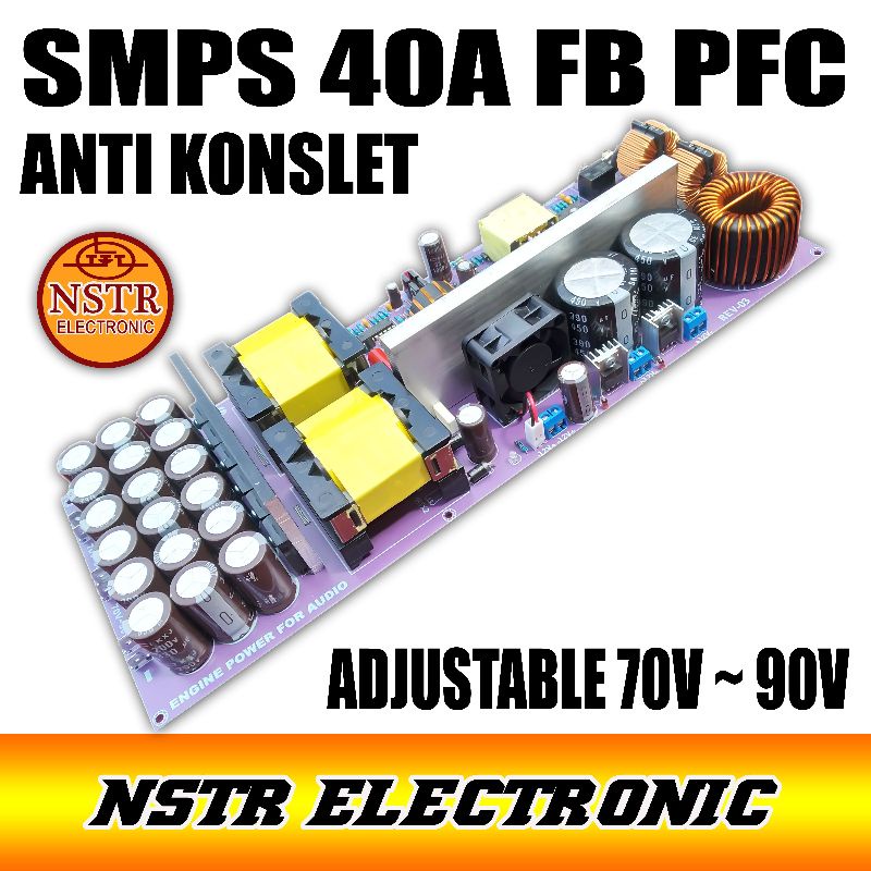 smps 40A fullbridge pfc anti konslet