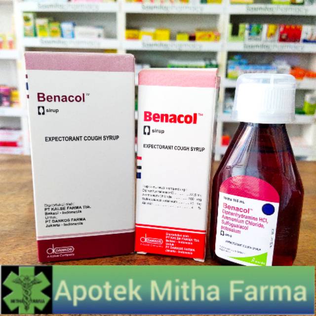 Benacol Sirup Obat Batuk Alergi Berdahak Shopee Indonesia