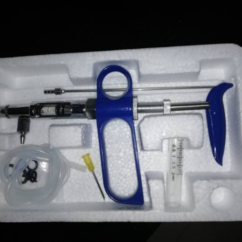 Suntikan Otomatis Suntikan Ternak Suntikan Sapi Otomatis Suntikan Injeksi Vaksin Alat Suntik Vaksin