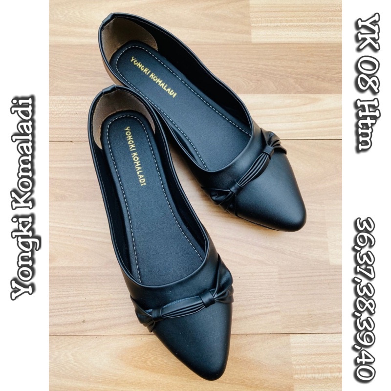 Sepatu yongki hitam mocca yk08