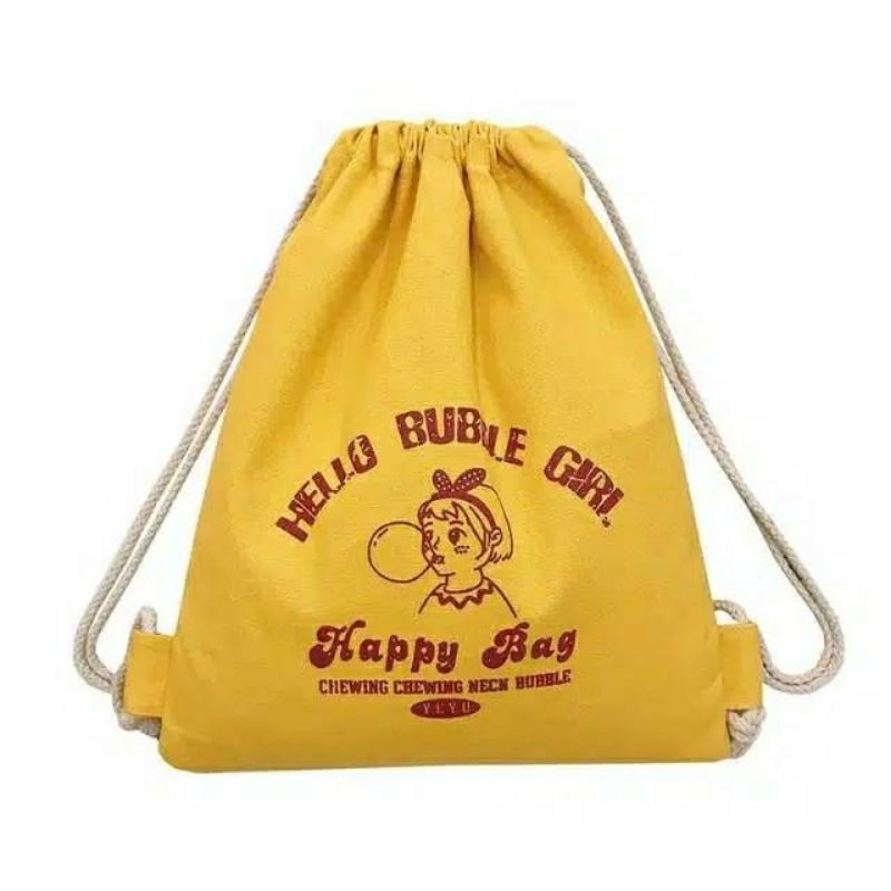 Arifirn Bubble Girls - Tas Ransel Serut Wanita