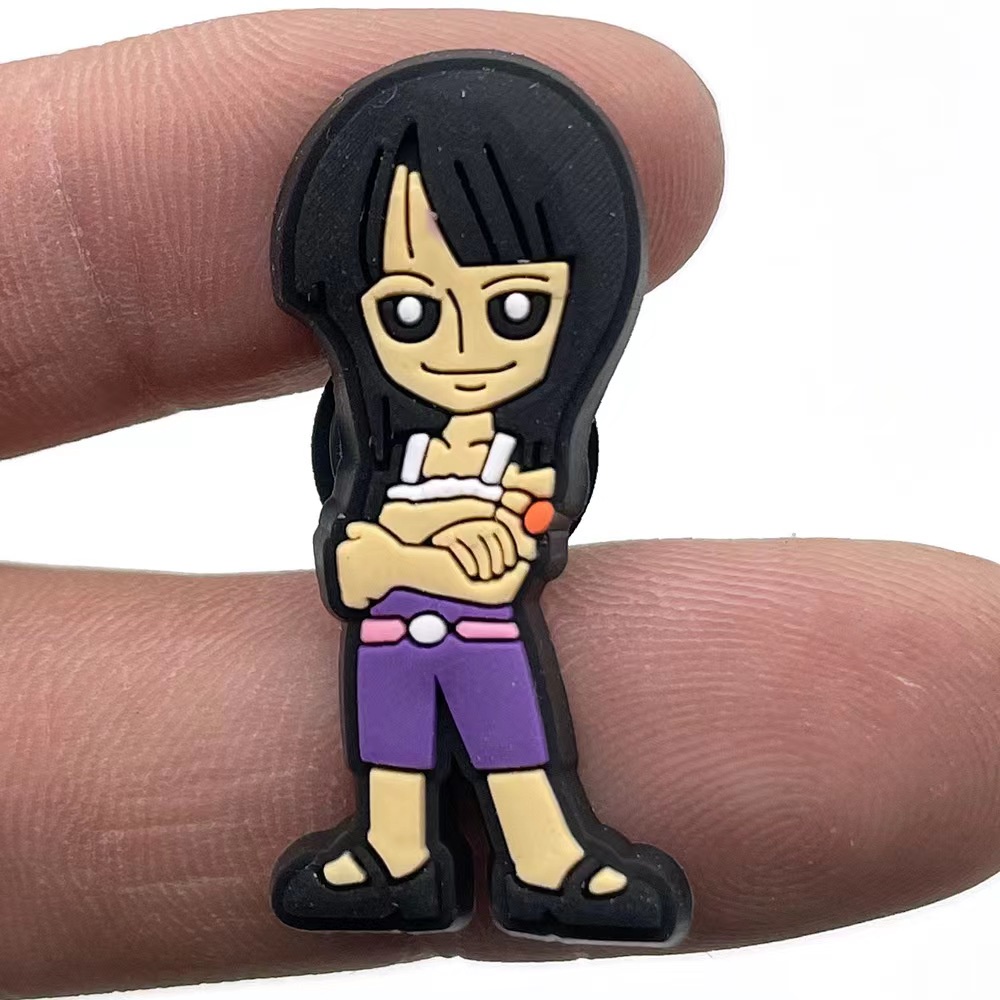 Charms Pin Jibbitz Anime One Piece Crocs Untuk Sepatu