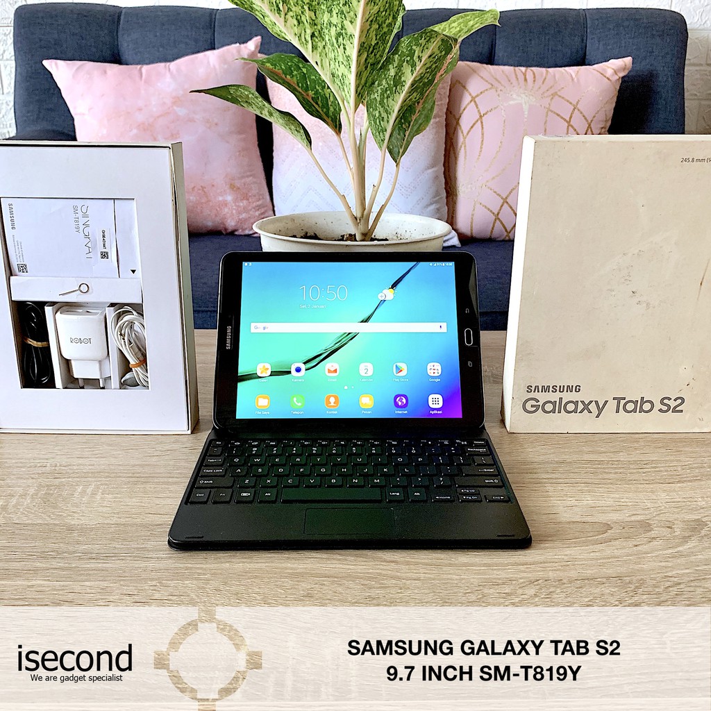 Samsung Galaxy Tab S2 9.7 SM-T819Y 4G LTE Second Fullset Super Mulus