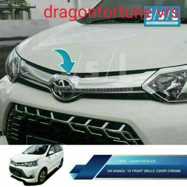 COVER GRILL GRAND NEW AVANZA 2015-2017.