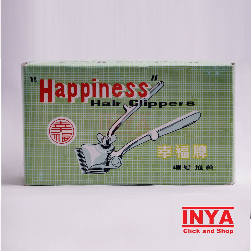 HAPPINESS MECHANICAL HAIR CLIPPERS - PEMOTONG RAMBUT MANUAL