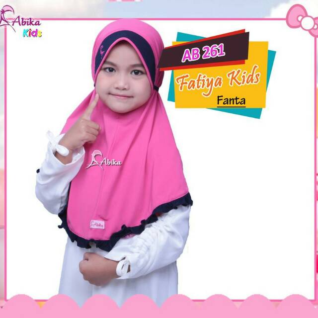 Jilbab anak fatiya kids Abika