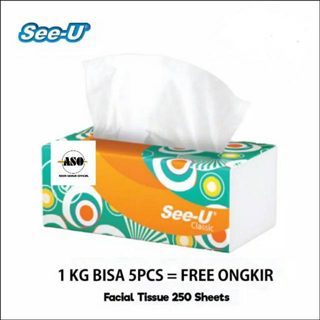 Tisu Wajah TESSA 250 lembar 2ply Natural Soft | Facial tissue-2