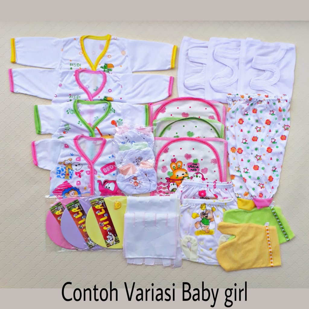 Paket perlengkapan bayi HEMAT bisa PILIH WARNA