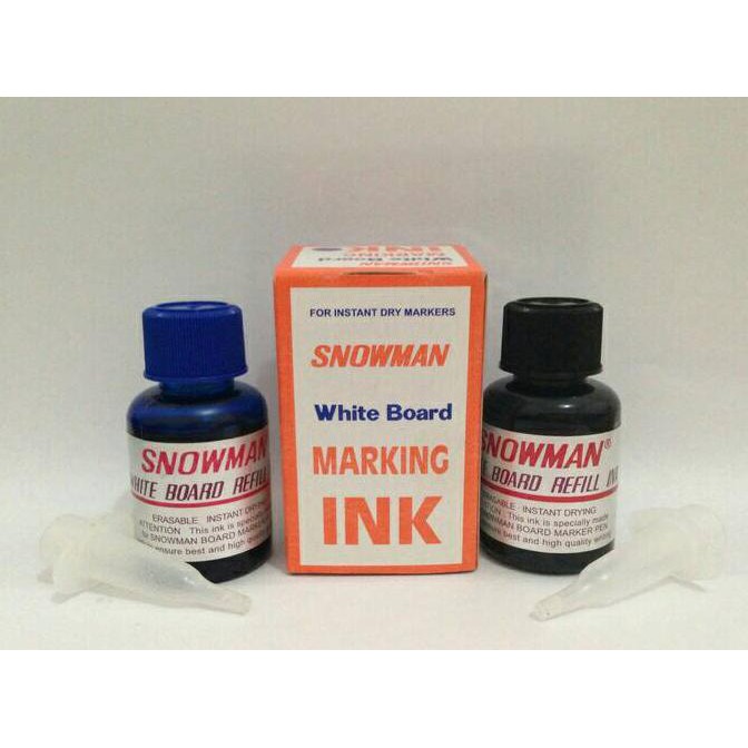 

ISI ULANG SPIDOL WHITE BOARD / REFILL TINTA SNOWMAN