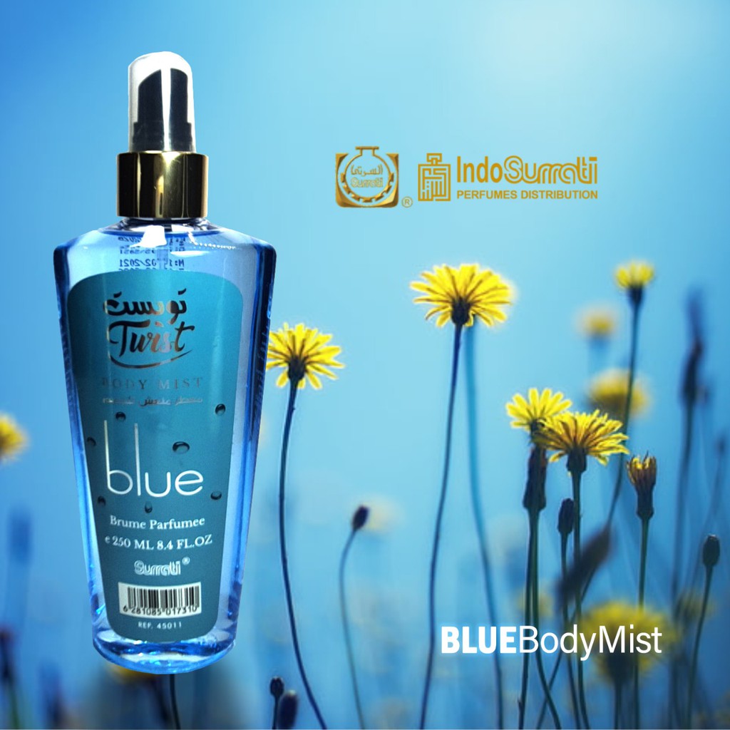 Body Mist 250ml - BLUE | Parfum Surrati