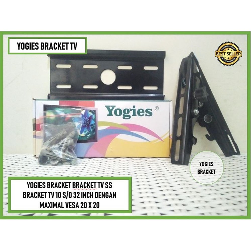 BRACKET TV 32 INCH - BRACKET LCD LED TV 15-32 - BRACKET TV UNIVERSAL - BRACKET TV DINDING - BRACKET
