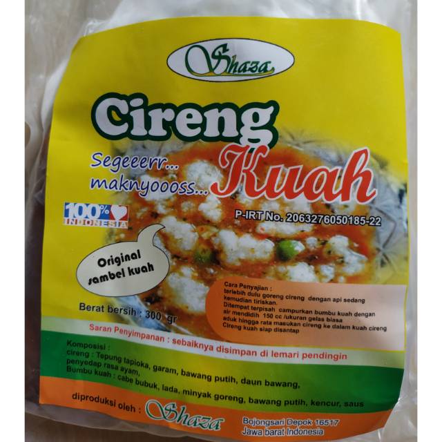 

[SHAZA FOOD] Cireng Kuah Original