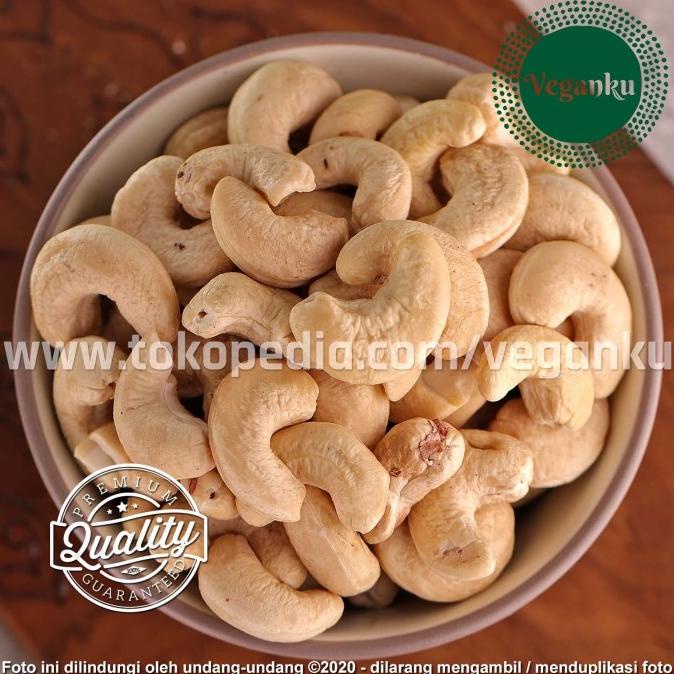 

Veganku - Kacang Mede Premium 500Gr Cashew Nut Mete Mentah Whole Utuh