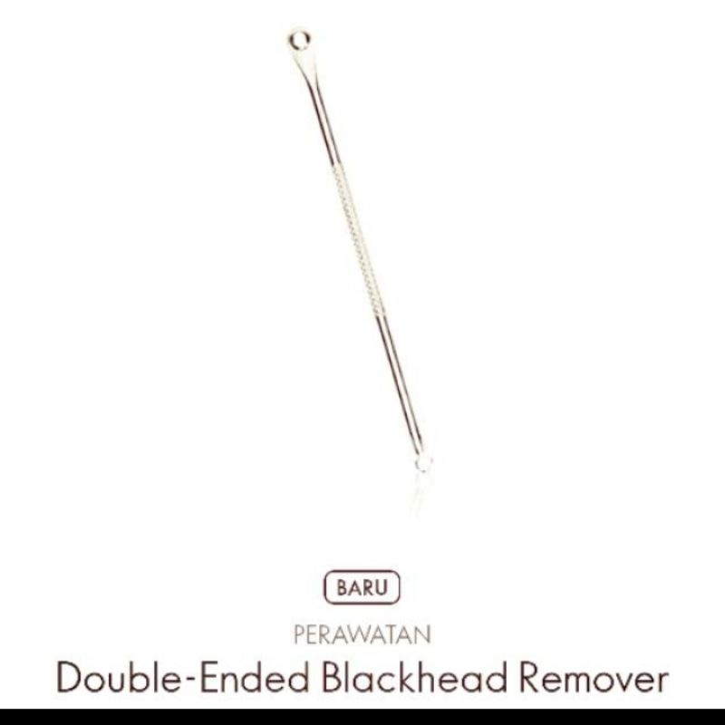 Double-Ended Blackhead Remover/Alat Pencetan Jerawat