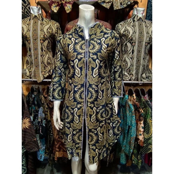 Tunik Batik Wanita Modern Dress Batik Wanita