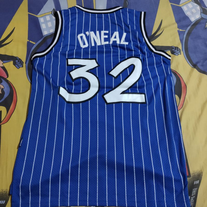 jersey shaq oneal shaquille o'neal basket orlando magic baju olahraga lakers nike