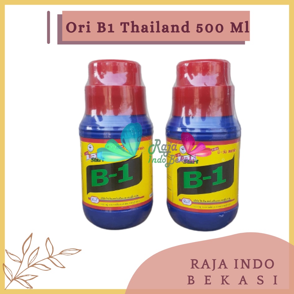 Ori Thailand B1 Fuji Star / T-Rex 500 Ml Liquinox Obat Anti Stres Vitamin Nutrisi B1 Penumbuh Akar Tanaman B1 Thailand Original 1000 100