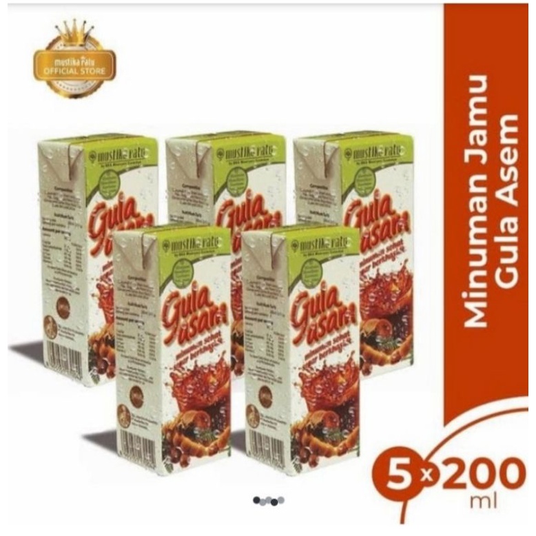 

(Mustika Ratu) Minuman Gula asem 200 ml