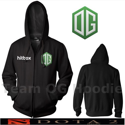 Apparel Gamers JAKET JUMPER HOODIE GAMING DOTA 2 TEAM OG HOODIE Terlaris