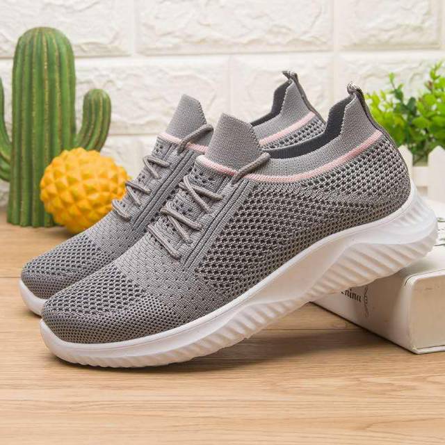 [GROSIR][COD] SEVEN_DAY SEPATU SLIP ON RAJUT SNEAKERS WANITA FZ-F51