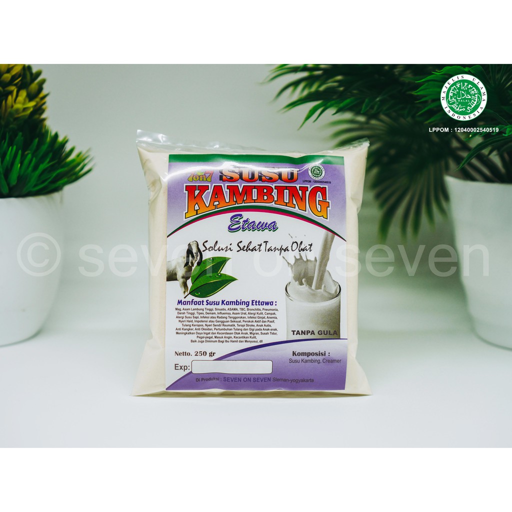 Susu Kambing Etawa Bubuk Tanpa Gula 500 Gr