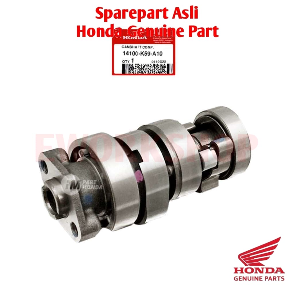 Noken As Cam Shaft - Vario 150 Asli Honda 14100K59A10