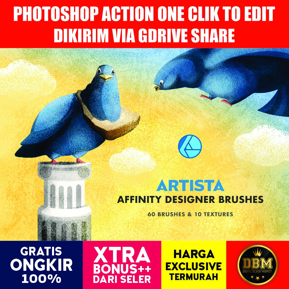 Artista Affinity Designer Brushes